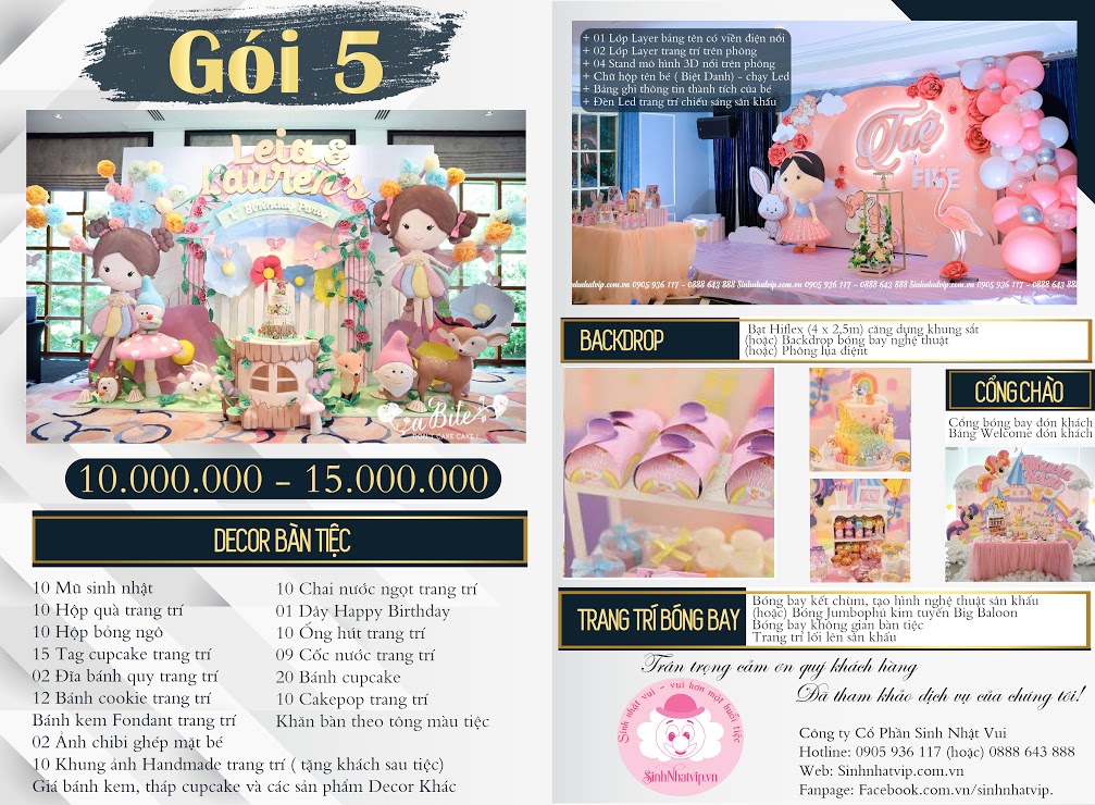 Gói Trang Trí số 5